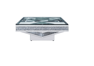 Unique <strong>Square</strong> Crushed Diamonds Coffee <strong>Table</strong> <strong>Side</strong> <strong>Table</strong> - Product Image 6