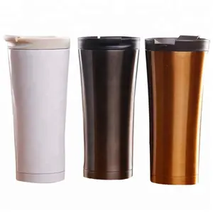 500ML Hot Sale Kustom Double Wall Stainless Steel Kopi Cangkir Termos