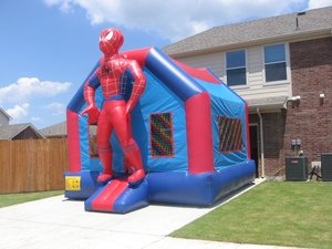 Maison gonflable Spider-<span class=keywords><strong>man</strong></span> gonflable pour enfants, château de saut, collection - Product Image 3