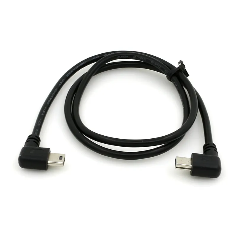 ul2725 28awg usb shielded high speed 2.0 revision us adapter data charging 5 wire micro to mini usb cable