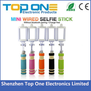 Quà Tặng Giáng Sinh Khuyến Mãi Tốt Nhất Gậy Tự Sướng Mini Có Dây Cáp Nhiều Màu Giá Rẻ - Product Image 4