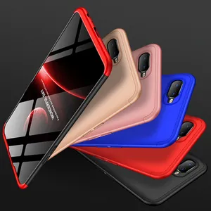 Luxury 360 degree full cover protective frosted pc hard mobile phone cover for Oppo RX17 Neo A77s A17 K10x A57e A57s case