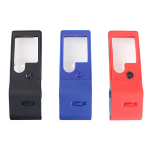 Kính lúp nhỏ gọn 3X/10x6 LED & UV chiếu sáng 55x kính hiển vi 4-tốc độ chuyển đổi Detector Pocket jewelers Loupe BM-TH515 - Product Image 6