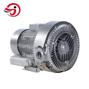 20HP Double Stage Vortex Vacuum Pump Regenerative Turbine Ring Blower For CNC Vacuum Table Sea Water Desalination