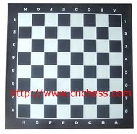 Cuir vinyle échiquier avec base noire
