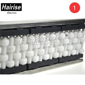 Hairise 20% cost saving conveyor accumulation roller side guide