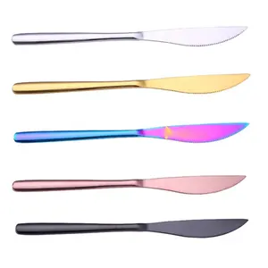 高品质韩国餐具餐刀，不锈钢牛排刀