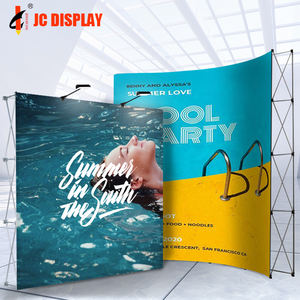 Promosi latar belakang Studio tampilan tegangan kain berdiri Pop up spanduk berdiri - Product Image 1