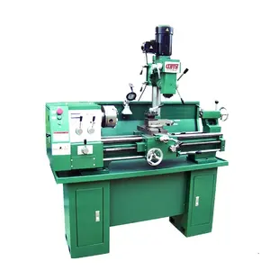 Most popular 3 in 1 lathe drill mill combo AT320 multi purpose with CE standard