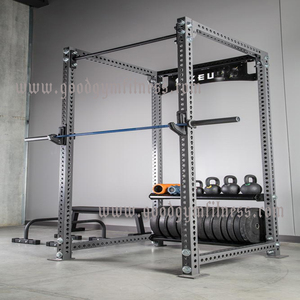 Body Building Heavy Duty Commercial Power <strong>Squat</strong> <strong>HALF</strong> Cross Rigs <strong>Racks</strong> - Product Image 1