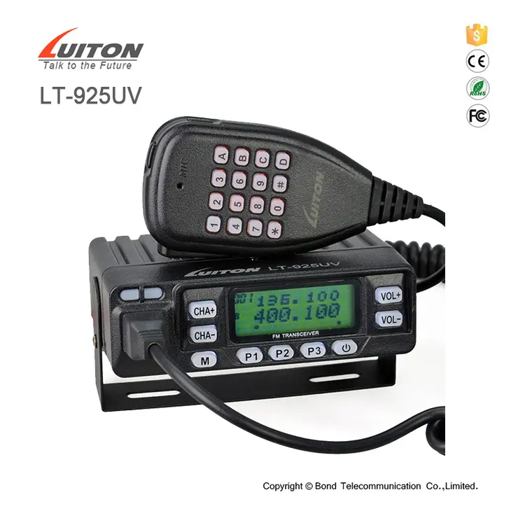 Способ укв китайский uhf иди и болтай walkie talkie “иди и LT-925UV большой дальности радио коммуникатор