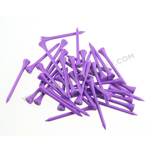 ทีกอล์ฟหรู2-3/4ไม้สีม่วง <span class=keywords><strong>Tees</strong></span> โลโก้กอล์ฟ <span class=keywords><strong>Tees</strong></span> สำหรับขาย