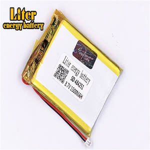 Plug 1,25-2 p <span class=keywords><strong>3</strong></span>,7 V 484251 1500 mAh rechargeable LiPo battery solar Li ion polymer lithium battery with PCM - Product Image 1