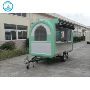 Chariots de café mobiles, remorque à cônes, camion à pizza, camion à glace pilée à vendre en Europe - Product Image 1
