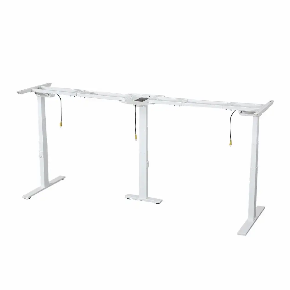 Metal Adjustable Height Stand Up Desk Frame Foshan Changteng Standing Legs office desk computer desk sit to stand table