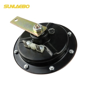Universale chrome marrone grande corno camion auto bus auto corno elettrico 12 v 24 v - Product Image 6