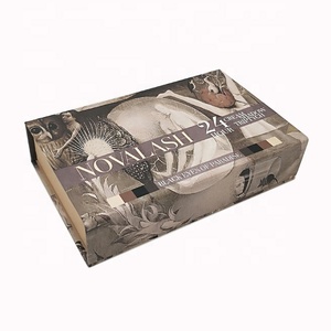 America Cosmetic Eyeshadow Palette Packaging Hardcover Magnetic Flap Closure <strong>Picture</strong> Frame Gift Paper Shadow <strong>Box</strong> - Product Image 4
