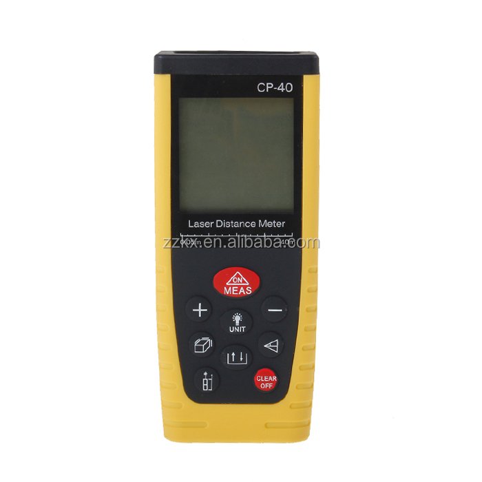 40M Digital Laser Distance Meter Rangefinder Tape Measure Tool Range Finder Laser Distance Meter CP-40
