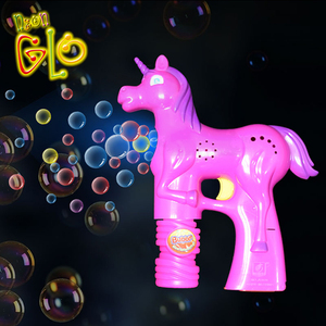 Cadeau promotionnel de pistolet souffleur à bulles à piles unisexe pour les festivals en plastique PS durable pour le jeu en plein air - Product Image 1
