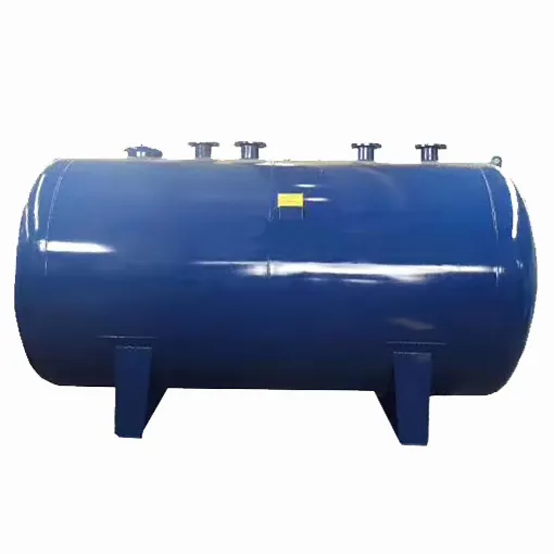 100L 200L 500L 1000L Horizontal Penyimpanan Tangki Air 10bar 30bar 40bar 80bar Tengah Tekanan Tinggi Air Receiver Pressure Vessel