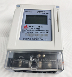 Zhiming Marca DDSY450 Prepagata Misuratore di Energia Elettrica Con Sim Card , Smart Card Misuratore di Energia Elettrica - Product Image 3