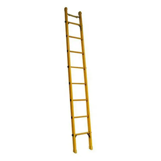 Isolerende Glasvezelpaal Frp Enkele Ladder