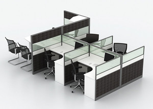 Thiết kế hiện đại nhôm kính phân vùng văn phòng với <span class=keywords><strong>Laminate</strong></span> Bảng gỗ Bảng điều khiển cho trường học bệnh viện nhà văn phòng hoặc hội thảo - Product Image 5