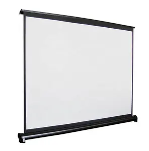 Compact design projector screen portable for small business show
