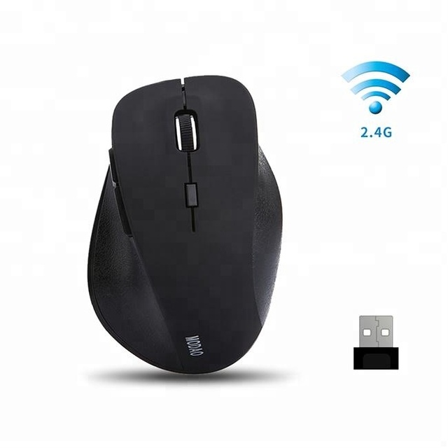 Custom logo Ergonomic 2.4g Gaming Optical Wireless Mouse