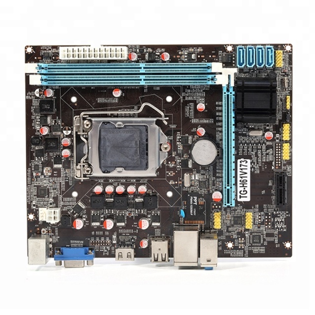 OEM Customizable H61 Motherboard Support I3/i5/i7 Quad Core Processor Mainboard