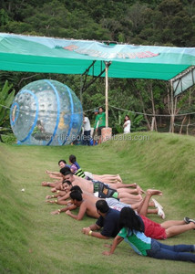 Loco gigante Bola de hámster humana para la venta y bola del zorb o la bola rodante para hierba o hill - Product Image 4