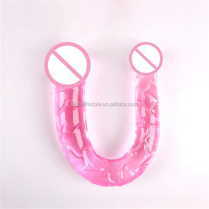 LEEHO W3-02-9 Sex Toy Féminin Morease Mini Double Ended Dildo Lesbien Long Double Headed <span class=keywords><strong>Penetration</strong></span> Penis Flexible Réaliste - Product Image 6