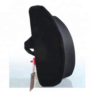 Cojín de Espuma Viscoelástica Ergonómico y Ortopédico para Respaldo de Silla de Oficina o Asiento de Auto, Soporte Lumbar Ajustable - Product Image 3