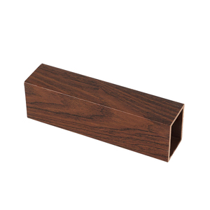 Moderne En Plastique En Bois En Bois Creux <span class=keywords><strong>Tube</strong></span> Pour mur 50*40mm Chine Fournisseur - Product Image 2