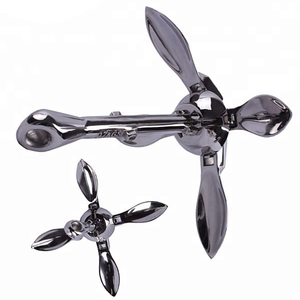 <span class=keywords><strong>Xiamen</strong></span> Sunshine Gros Marine Marine 316 Ancre de Bateau en Acier inoxydable Pliant Grappin Grappin Type 1.51b Pour Yacht Kayak <span class=keywords><strong>Shi</strong></span> - Product Image 2