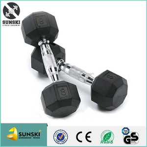 Rubber Gum CUFFLINK hexagonal and free weights with CUFFLINK s - Product Image 4