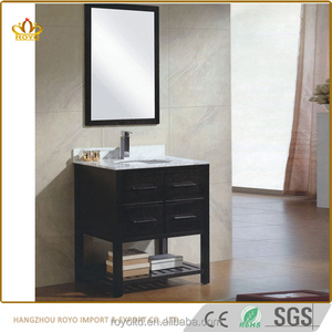 Montado en la pared lavabo espejo diseño Home Depot producto baño vanidad Combo - Product Image 3