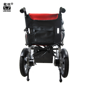 Pieghevole elettrico motorizzato sedia a rotelle sedia a rotelle per portatori di handicap funzione Personalizzabile pratico elettrico non valido - Product Image 5