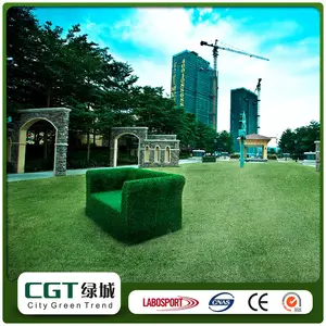 35mm Alibaba China paisajismo esencial aceite de hoja perenne curling y recta fibra verde hierba