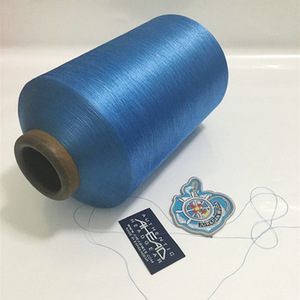 Colorido brillante de poliéster teñido fdy hilo azul STI proveedor para parte superior del zapato <span class=keywords><strong>Zapatos</strong></span> de deporte, <span class=keywords><strong>zapatos</strong></span> - Product Image 3