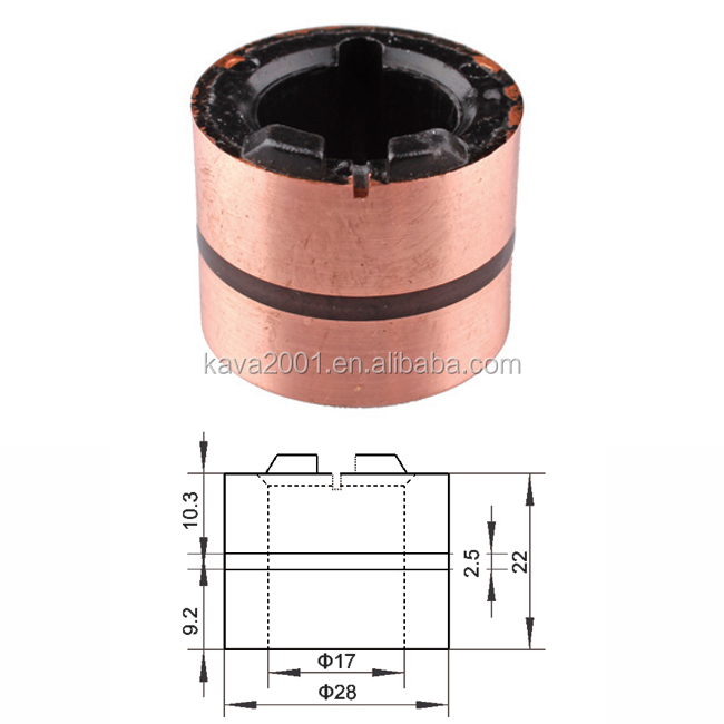 Скользящее кольцо для генераторов Bosch ER/EF, IR/EF, 28-91850-1