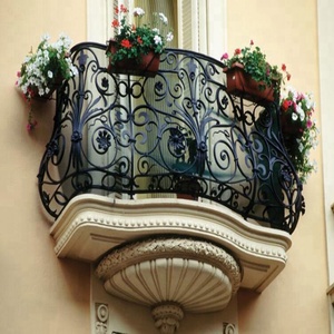 D'ornement en plein air balcon <span class=keywords><strong>balustrade</strong></span> balustrades/forgé <span class=keywords><strong>fer</strong></span> <span class=keywords><strong>terrasse</strong></span> <span class=keywords><strong>balustrade</strong></span> conçoit en inde pour vente - Product Image 1
