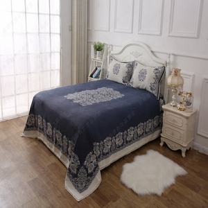 欧式100% 棉麻床上用品套装纯亚麻酒店床单和棉套 - Product Image 3