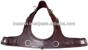 <b>Leather</b> French Horse Collar Softy Padded <b>Leather</b> for Carriage BLACK Horse <b>Harness</b> Collar Set Customize <b>Leather</b> Horse Collar - Product Image 2