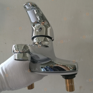 CUPC Sans Plomb <span class=keywords><strong>Chrome</strong></span> <span class=keywords><strong>ou</strong></span> <span class=keywords><strong>Nickel</strong></span> Brossé 4 "Centerset Salle De Bains Bassin Robinet De Lavabo - Product Image 4
