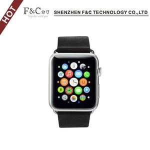 Original de la PU banda de cuero correa para Apple reloj, 42 mm correa de cuero para <span class=keywords><strong>iwatch</strong></span> - Product Image 2