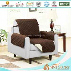 Couverture de canapé matelassée, housse de protection de meubles en microfibre Polyester, 3 places inclinable, avec sangle élastique, nouvelle collection - Product Image 2
