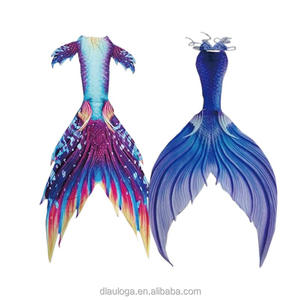 Coda di Sirena in Silicone Monofin Taglia <span class=keywords><strong>XS</strong></span>/<span class=keywords><strong>XS</strong></span>/<span class=keywords><strong>XS</strong></span> Plus e Caratteristiche per Maternità Bikini Elegante per Adulti - Product Image 1