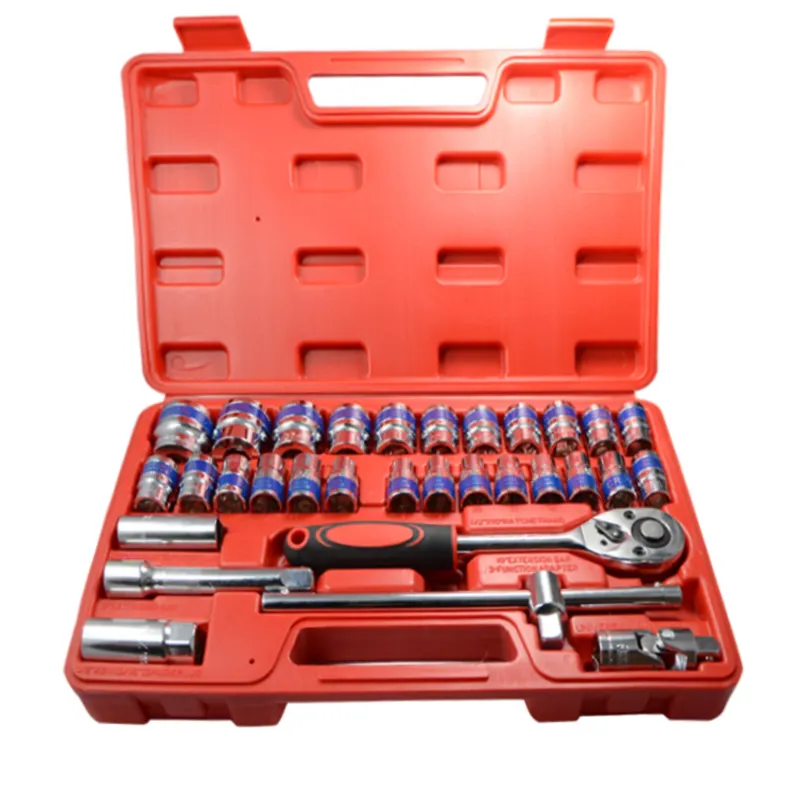 Chrome Vanadium Steel 32pcs Ratchet Wrench Socket Set