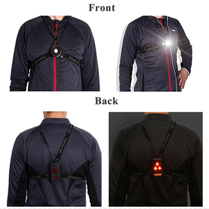 NOUVEAU feu de course USB rechargeable <span class=keywords><strong>nuit</strong></span> étanche extérieur led poitrine lumière arrière avertissement lumière de course pour le jogging de <span class=keywords><strong>nuit</strong></span> - Product Image 3
